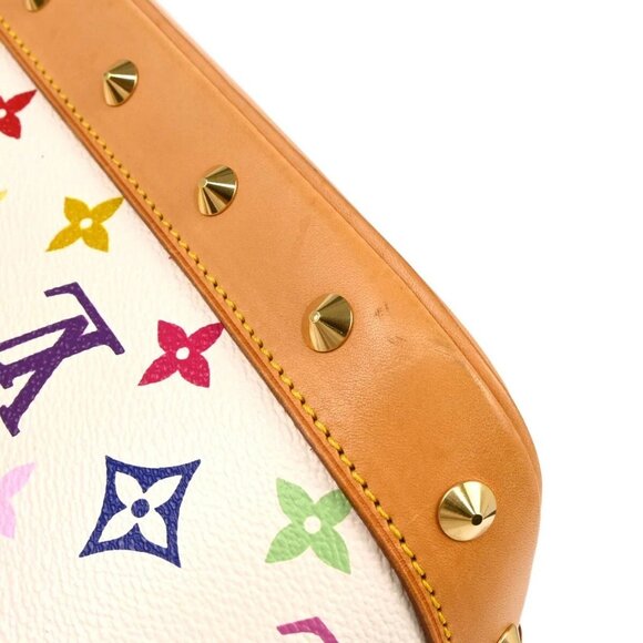 Louis Vuitton White Monogram Multicolor Alma Handbag - Picture 7 of 15